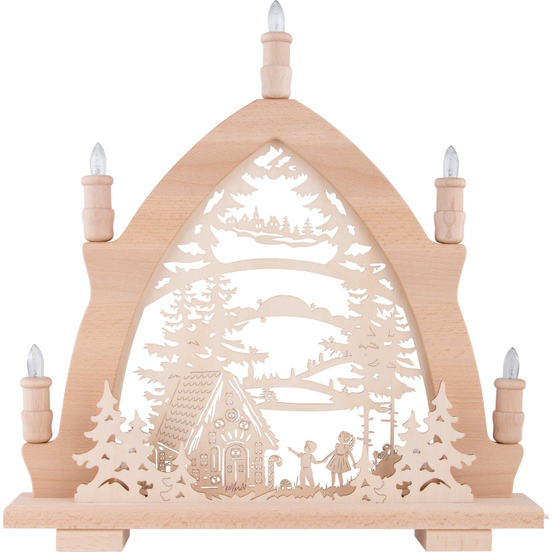 Candle Arch - Hansel and Gretel - 42x43 cm / 16.5x16.9 inch