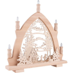 Candle Arch - Hansel and Gretel - 42x43 cm / 16.5x16.9 inch