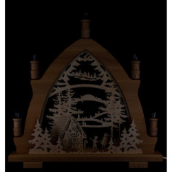 Candle Arch - Hansel and Gretel - 42x43 cm / 16.5x16.9 inch