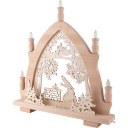 Candle Arch - Frog King - 42x43 cm / 16.5x16.9 inch