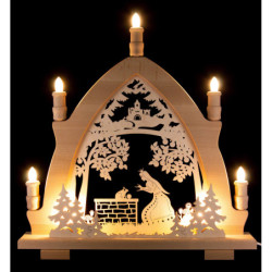 Candle Arch - Frog King - 42x43 cm / 16.5x16.9 inch