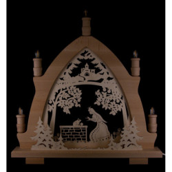 Candle Arch - Frog King - 42x43 cm / 16.5x16.9 inch