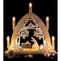 Candle Arch - Frog King - 42x43 cm / 16.5x16.9 inch