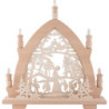 Candle Arch - Snow White - 42x43 cm / 16.5x16.9 inch