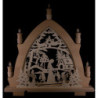 Candle Arch - Snow White - 42x43 cm / 16.5x16.9 inch