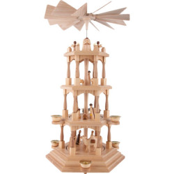 4-Tier Pyramid - Nativity - 52 cm / 20.5 inch