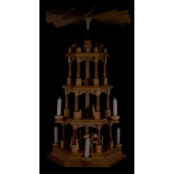 4-Tier Pyramid - Nativity - 52 cm / 20.5 inch