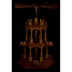 3-Tier Pyramid - Nativity - 41 cm / 16.1 inch