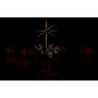 Candle Holder - Angels Red - 19 cm / 7.5 inch