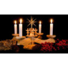 Candle Holder - 4 Angels Natural - 26 cm / 10.2 inch