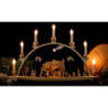 Schwibbogen Christi Geburt natur - 60x35 cm