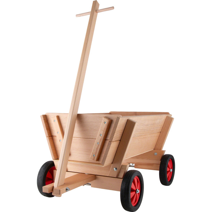 Handcart "Franz" - Medium - Natural - 36 cm / 14.2 inch