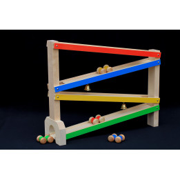 Car Racing Track With 4 Cars