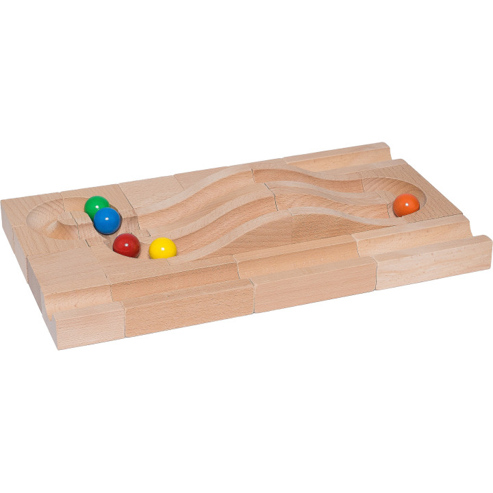 Marble Run No. 02 Waves S - 6 cm / 2.4 inch