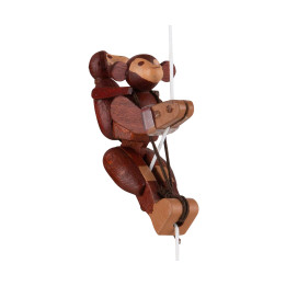 Kletterfigur Klettermax Kletteraffe mit Jungem - 6,5 cm