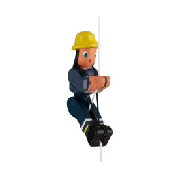 Kletterfigur Klettermax Feuerwehrmann mit moderner Uniform - 6,5 cm