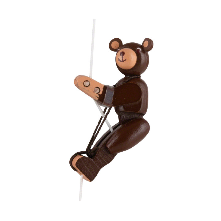 Kletterfigur Klettermax Teddybär braun - 6,5 cm
