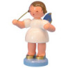 Angel Conductor - Blue Wings - Standing - 9,5 cm / 3,7 inch