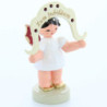 Angel "Zum Jubiläum" ("Happy Anniversary") - Swarovski Edition - Red Wings - Standing - 7 cm / 2.8 inch