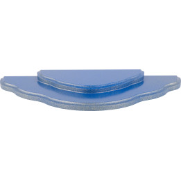 Wolkenstecksystem - Grundwolke 2-stufig - blau/gold - 32,5x16x2,4 cm