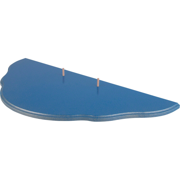 Wolkenstecksystem - Unterbauetage 4 - blau/gold - 54,5x26 cm