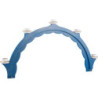 Cloud Landscape - Candle Arch - Blue/Gold - 41x21 cm / 16.1x8.3 inch