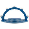 Cloud Landscape - Candle Arch - Blue/Gold - 41x21 cm / 16.1x8.3 inch