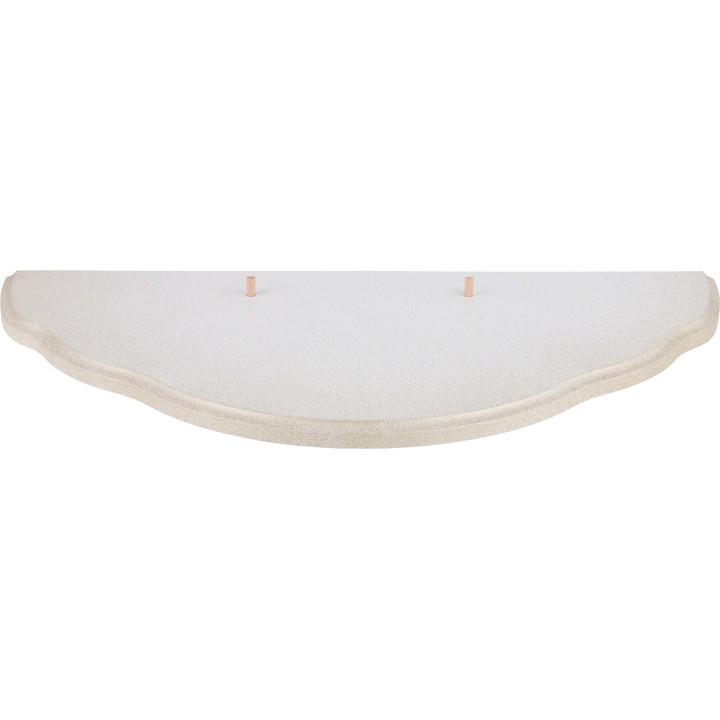Cloud Landscape - Tier 3 - White/Gold - 41x21 cm / 16.1x8.3 inch