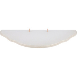 Wolkenstecksystem - Unterbauetage 4 - weiß/gold - 54,5x26 cm