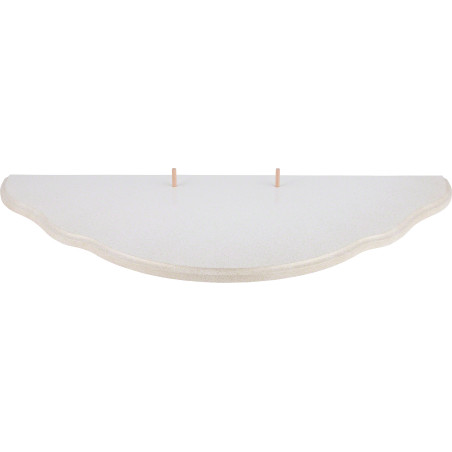 Cloud Landscape - Tier 4 - White/Gold - 54,5x26 cm / 21.5x10.2 inch