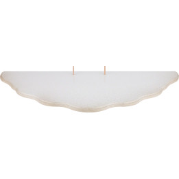 Cloud Landscape - Tier 5 - White/Gold - 70x30 cm / 27.6x11.8 inch