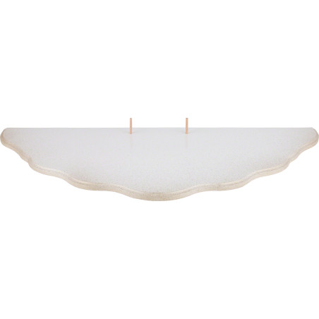 Wolkenstecksystem - Unterbauetage 5 - weiß/gold - 70x30 cm