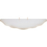 Cloud Landscape - Tier 5 - White/Gold - 70x30 cm / 27.6x11.8 inch
