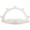 Cloud Landscape - Candle Arch - White/Gold - 41x21 cm / 16.1x8.3 inch 