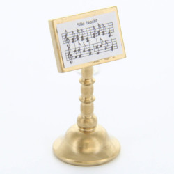 Music Stand "Stille Nacht" (Silent Night) - Gold - 4,5 cm / 1.8 inch