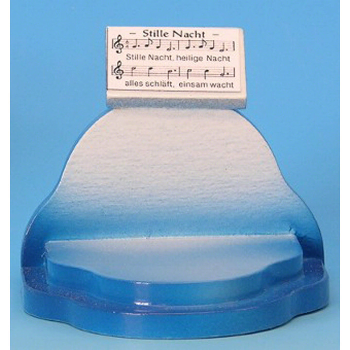 Music Desk "Stille Nacht" (Silent Night) - Blue - 5 cm / 2 inch