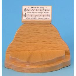 Notenpult "Stille Nacht" - natur - 5 cm