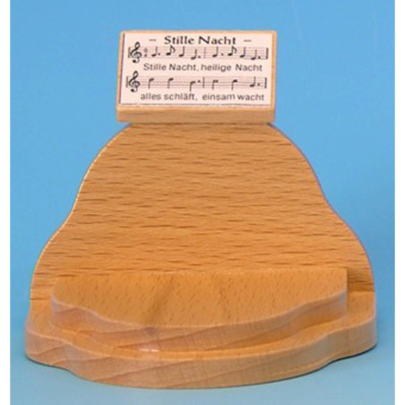 Notenpult "Stille Nacht" - natur - 5 cm