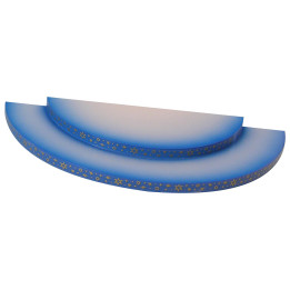 Cloud - Two-Stage - Blue - 27x12x2 cm / 0.8 inch