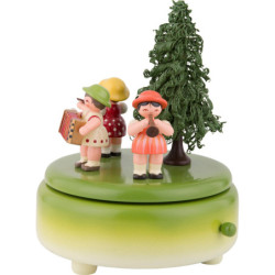 Music Box Children with Instruments - 15 cm / 5.9 inch