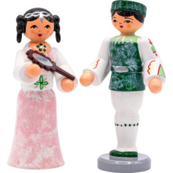 Princess with Mirror - 7 cm / 2.8 inch