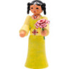 Prinzessin mit Blume - 7 cm