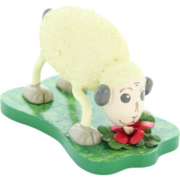 Sheep "Mampfi", Eating - 4,5 cm / 1.8 inch