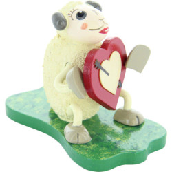Schaf "Lovely", verliebt - 5 cm