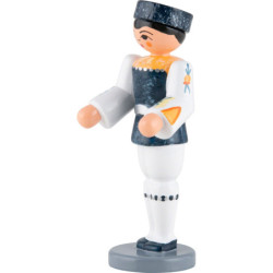 Aschenbrödel Prinz mit dunkelblauer Jacke - 7 cm