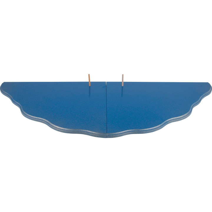 Wolkenstecksystem - Unterbauetage 6 - blau/gold - 82x36 cm