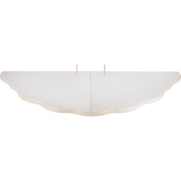Wolkenstecksystem - Unterbauetage 6 - weiß/gold - 82x36 cm