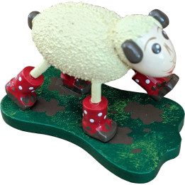Schaf "Matschi" mit Gummistiefeln - 5,5 cm