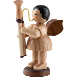 Angel with Bassoon - Natural Colors - Standing - 9,5 cm / 3.7 inch