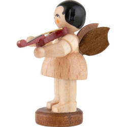 Angel with E-Violin - Natural Colors - Standing - 6 cm / 2.4 inch